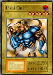 Carta Ushi Oni de Yu-Gi-Oh! Forbidden Memories