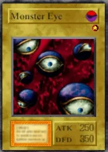 Carta Monster Eye de Yu-Gi-Oh! Forbidden Memories
