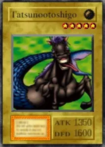 Carta Tatsunootoshigo de Yu-Gi-Oh! Forbidden Memories