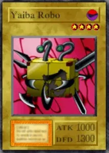 Carta Yaiba Robo de Yu-Gi-Oh! Forbidden Memories