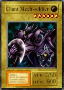 Carta Giant Mech-soldier de Yu-Gi-Oh! Forbidden Memories