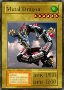 Carta Metal Dragon de Yu-Gi-Oh! Forbidden Memories