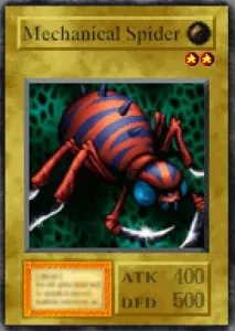 Carta Mechanical Spider de Yu-Gi-Oh! Forbidden Memories
