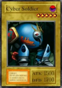 Carta Cyber Soldier de Yu-Gi-Oh! Forbidden Memories