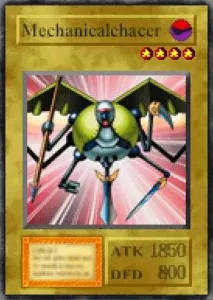 Carta Mechanicalchacer de Yu-Gi-Oh! Forbidden Memories