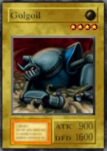 Carta Golgoil de Yu-Gi-Oh! Forbidden Memories