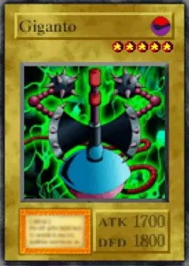 Carta Giganto de Yu-Gi-Oh! Forbidden Memories