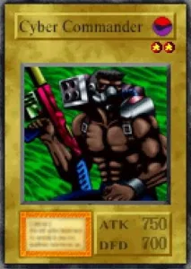 Carta Cyber Commander de Yu-Gi-Oh! Forbidden Memories