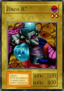 Carta Jinzo #7 de Yu-Gi-Oh! Forbidden Memories