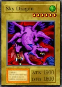 Carta Sky Dragon de Yu-Gi-Oh! Forbidden Memories