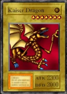 Carta Kaiser Dragon de Yu-Gi-Oh! Forbidden Memories