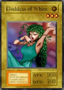 Carta Goddess of Whim de Yu-Gi-Oh! Forbidden Memories