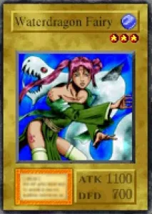 Carta Waterdragon Fairy de Yu-Gi-Oh! Forbidden Memories