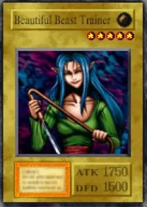 Carta Beautiful Beast Trainer de Yu-Gi-Oh! Forbidden Memories
