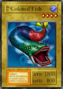 Carta 7 Colored Fish de Yu-Gi-Oh! Forbidden Memories