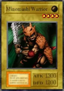 Carta Minomushi Warrior de Yu-Gi-Oh! Forbidden Memories