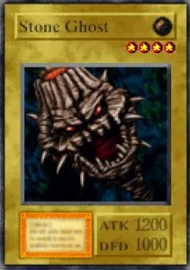 Carta Stone Ghost de Yu-Gi-Oh! Forbidden Memories