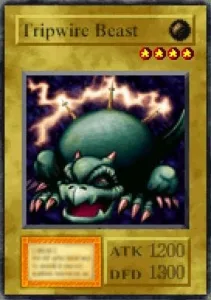 Carta Tripwire Beast de Yu-Gi-Oh! Forbidden Memories