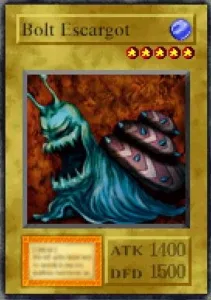 Carta Bolt Escargot de Yu-Gi-Oh! Forbidden Memories