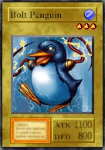 Carta Bolt Penguin de Yu-Gi-Oh! Forbidden Memories