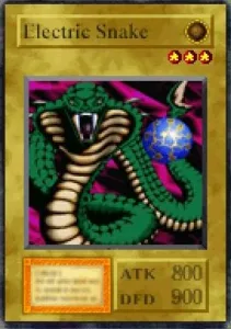 Carta Electric Snake de Yu-Gi-Oh! Forbidden Memories