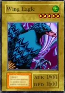 Carta Wing Eagle de Yu-Gi-Oh! Forbidden Memories