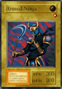 Carta Armed Ninja de Yu-Gi-Oh! Forbidden Memories