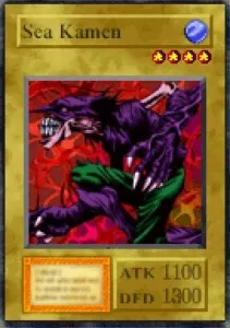 Carta Sea Kamen de Yu-Gi-Oh! Forbidden Memories