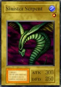 Carta Sinister Serpent de Yu-Gi-Oh! Forbidden Memories