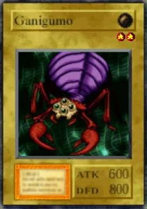 Carta Ganigumo de Yu-Gi-Oh! Forbidden Memories