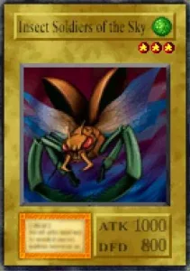 Carta Insect Soldiers of the Sky de Yu-Gi-Oh! Forbidden Memories