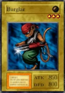 Carta Burglar de Yu-Gi-Oh! Forbidden Memories