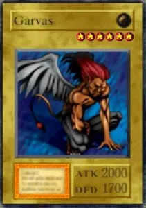 Carta Garvas de Yu-Gi-Oh! Forbidden Memories