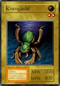 Carta Korogashi de Yu-Gi-Oh! Forbidden Memories