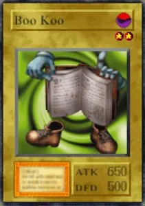 Carta Boo Koo de Yu-Gi-Oh! Forbidden Memories