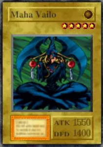Carta Maha Vailo de Yu-Gi-Oh! Forbidden Memories