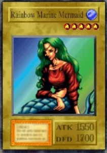 Carta Rainbow Marine Mermaid de Yu-Gi-Oh! Forbidden Memories