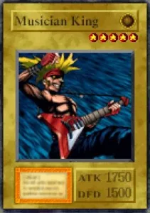 Carta Musician King de Yu-Gi-Oh! Forbidden Memories