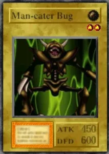 Carta Man-eater Bug de Yu-Gi-Oh! Forbidden Memories