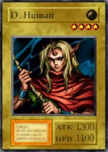 Carta D. Human de Yu-Gi-Oh! Forbidden Memories