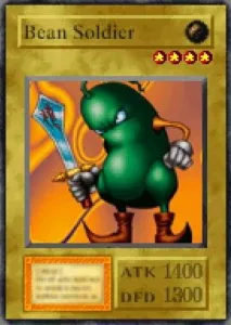 Carta Bean Soldier de Yu-Gi-Oh! Forbidden Memories