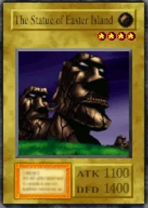 Carta The Statue of Easter Island de Yu-Gi-Oh! Forbidden Memories