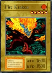 Carta Fire Kraken de Yu-Gi-Oh! Forbidden Memories