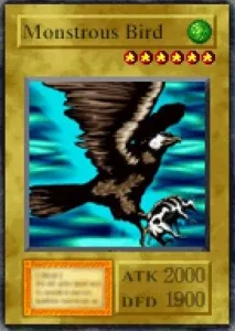 Carta Monstrous Bird de Yu-Gi-Oh! Forbidden Memories