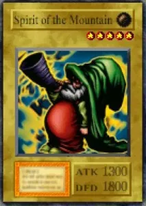 Carta Spirit of the Mountain de Yu-Gi-Oh! Forbidden Memories