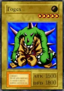 Carta Togex de Yu-Gi-Oh! Forbidden Memories