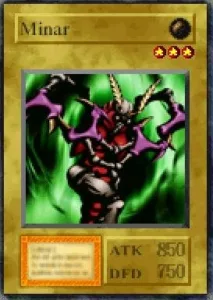 Carta Minar de Yu-Gi-Oh! Forbidden Memories