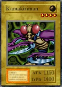 Carta Kamakiriman de Yu-Gi-Oh! Forbidden Memories