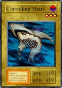 Carta Corroding Shark de Yu-Gi-Oh! Forbidden Memories