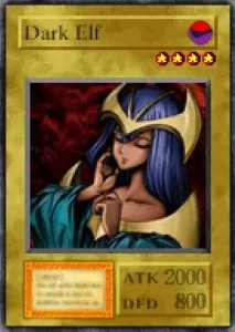 Carta Dark Elf de Yu-Gi-Oh! Forbidden Memories